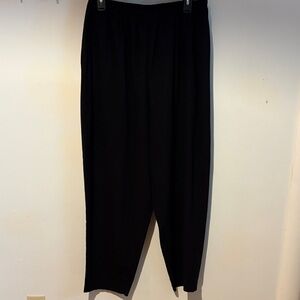 Teddi Women's Classic Black Linen Pants